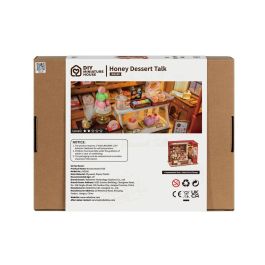 Rolife Maqueta DIY Honey Dessert Talk Pastelería Parisina con Luz LED - Kit de 242 Piezas