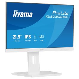 Iiyama ProLite XUB2293HSU-W7 Monitor 21.5 Pulgadas 54.6 cm IPS Panel LED 1920x1080 100 Hz Blanco Precio: 131.50000006. SKU: B1JQ5EFE6K