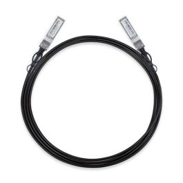 TP-Link SM5220-3M Cable de fibra óptica e InfiniBand SFP+ DAC Negro 3m 10 Gbit/s