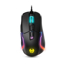 Krom NXKROMKICK Ratón Gaming Kick con Sensor Óptico PixArt 3327 hasta 12000 DPI, Iluminación RGB Rainbow y 7 Botones Personalizables Precio: 27.50000033. SKU: S0231734