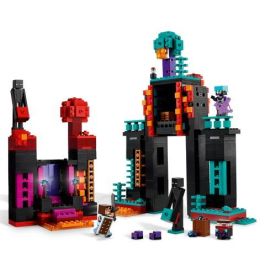 Lego Minecraft La Torre Enderman - Set de Construcción con Figuras de Endermans, Defensor, Asaltador y 867 Piezas - 9+ Años
