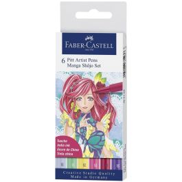 FABER-CASTELL 4005401671558 Set de Tintas Pitt Artist Pen Manga Shôjo 6 Unidades Precio: 32.49999984. SKU: B17XDE5ZBK