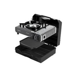 CAMPINGAZ Camp'Bistro 3 - Hornillo de combustible líquido con grill, 2200W, para camping