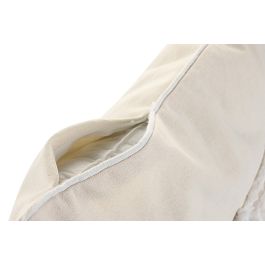 DKD Home Decor Cojín Urban Poliéster Crudo 30 x 50 cm (2 Unidades)