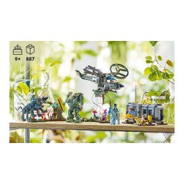 LEGO 75574 Avatar Montañas Flotantes: Sector 26 y Samson de la RDA, Juego de Construcción, 887 Piezas, a Partir de 9 Años