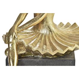 Figura Glam DKD Home Decor Dorado Gris Oscuro 23 x 32 x 21.5 cm Figura Glam DKD Home Decor Dorado Gris Oscuro 23 x 32 x 21.5 cm