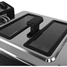 Orbegozo FDR 80 Freidora Profesional de Acero Inoxidable 8 Litros - 3000W con Termostato Regulable y Tapa Extraíble con Ventana