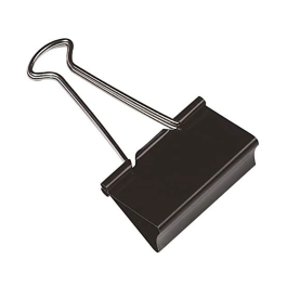 Q-connect Pinza Sujetapapeles Metalica Reversible N.1 19 mm Caja 10 Unidades