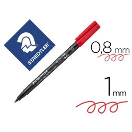 Rotulador Staedtler Lumocolor Retroproyeccion Punta De Fibrapermanente 317-2 Rojo Punta Media Redonda 0.8-1 mm 10 unidades Precio: 13.89000019. SKU: S8422862