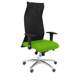 Sillon Piqueras Y Crespo Sahuco Xl Direccion Hasta 160 Kg Mecanismo Sincro Brazos Regulables En Altura Respaldo Malla Transpirable Negra Asiento A Medida Con Espuma Viscoelastica Y Tapizado Bali Pistacho Precio: 606.49999949. SKU: S5703093