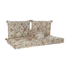 Sillon DKD Home Decor Beige Amarillo 76 x 13 x 145 cm Set de 4 Precio: 204.68999969. SKU: B1BGW56DJZ