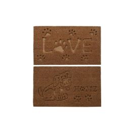 Felpudo Basicos DKD Home Decor Marron 45 x 2.3 x 75 cm (2 Unidades)