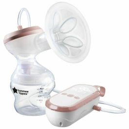 Tommee Tippee TOM5010415236913 Bomba de leche eléctrica personal, recargable USB, silenciosa, transportable, con botella incluida