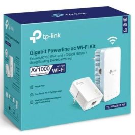 TP-LINK TL-WPA7517 KIT Adaptador PowerLine WiFi 1000 Mbps Gigabit Ethernet Blanco