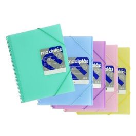 Carpeta Fundas (Tarifario) Grafoplas Espiral Pp Rigido Maxiplas A4 40 F. Amarillo Soft Precio: 11.88999966. SKU: B1BV9WCJ4V