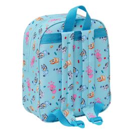 Safta Mochila Guardería 3D Personaje Bluey Infantil para Niños y Niñas Pequeños +3 Años - 22x27x10 cm Safta Mochila Guardería 3D Personaje Bluey Infantil para Niños y Niñas Pequeños +3 Años - 22x27x10 cm