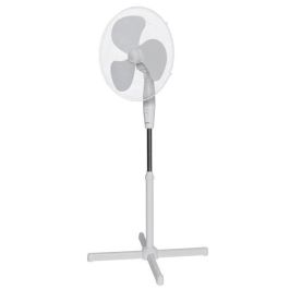 Ventilador de pie OCEANIC - 45W - Diámetro 40 cm - Altura regulable - Oscilación - Blanco Ventilador de pie OCEANIC - 45W - Diámetro 40 cm - Altura regulable - Oscilación - Blanco