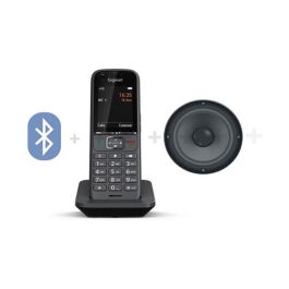 Gigaset S700H Pro Teléfono DECT Inalámbrico con Altavoz, Identificador de Llamadas y Pantalla TFT a Color, Antracita