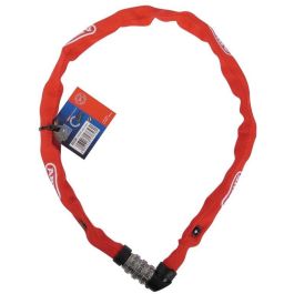 ABUS 5010162 Candado con cadena para Bicicleta, Acero, Multicolor 1200/60 Web color