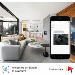 Konyks KON3770024338430 Cámara de Vigilancia Interior Wifi CAMINI CARE 2 con Sirena y Botón de Videollamada