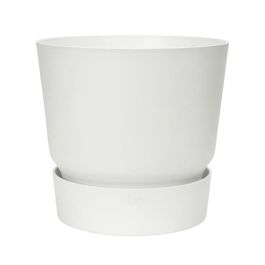 Maceta redonda ELHO Greenville 25 - Exterior - Ø 24.48 x H 23.31 cm - Blanco Precio: 28.88999993. SKU: S7148983