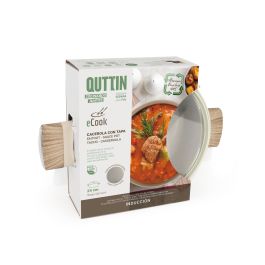 Quttin Cacerola Ecook con Tapa de 24 cm (4 Unidades)