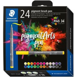 Rotulador Fibra Staedtler Pigment Arts Pen Punta Pincel Estuche De 24 Precio: 59.89000028. SKU: B13LC83HEX
