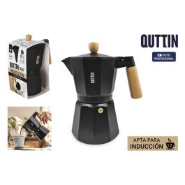 Quttin Cafetera de Aluminio para 12 Servicios (600 ml) con Mango de Madera, Apta para Inducción (6 Unidades) Quttin Cafetera de Aluminio para 12 Servicios (600 ml) con Mango de Madera, Apta para Inducción (6 Unidades) Precio: 88.8900001. SKU: B1592MRRTC