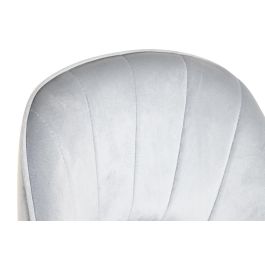 DKD Home Decor Taburete Moderno Gris Negro 53 x 109 x 48 cm (2 Unidades)