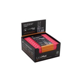Lickimat Classic Buddy Perro Rosa | Plato Lamedor Antiestrés para Ansiedad y Aburrimiento | Dispensador Lento
