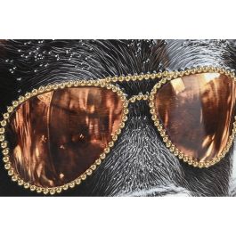 Cuadro Moderno DKD Home Decor Negro Dorado 4 x 100 x 100 cm (2 Unidades) Cuadro Moderno DKD Home Decor Negro Dorado 4 x 100 x 100 cm (2 Unidades)