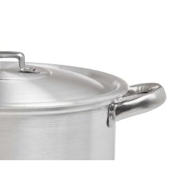 Olla de Aluminio Kinvara 22 cm 6 L - Plata, Apta Gas/Horno/Lavavajillas (6 Unidades) Olla de Aluminio Kinvara 22 cm 6 L - Plata, Apta Gas/Horno/Lavavajillas (6 Unidades)