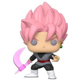 FUNKO Figura POP Dragon Ball Super Super Saiyan Rose Goku Black Exclusiva Vinilo 9cm