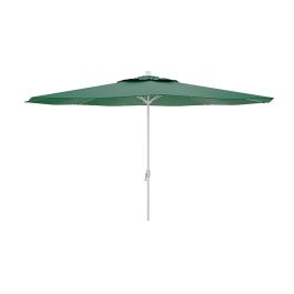 Marbueno Sombrilla Acero 8 Barillas D300 cm Polyester Verde Jardin, Piscina y Terraza 10190