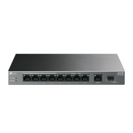 TP-Link LS1210GP Switch Gigabit 10 Puertos (8x PoE+ 61W, Puerto SFP, Extensión PoE 250m, Aislamiento, Silencioso)