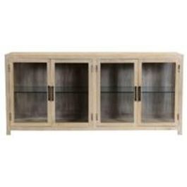 Aparador Home ESPRIT Natural Cristal Madera de mango 178 x 40 x 80 cm Precio: 900.95000017. SKU: B1G8J3796C
