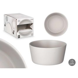 Plato Hondo 15 Cm Liso Gris Vessia (24 Unidades) Plato Hondo 15 Cm Liso Gris Vessia (24 Unidades)