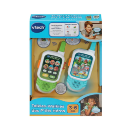 VTech Pequeños Héroes Talkies-Walkies, Multicolor, Idioma Francés, VT3417766217059 Precio: 44.5000006. SKU: B13F2GTBPM