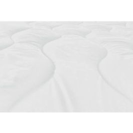 Edredón bicolor ABEIL - 140 x 200 cm - Blanco y gris Edredón bicolor ABEIL - 140 x 200 cm - Blanco y gris