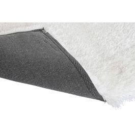 DKD Home Decor Alfombra Marfil de Poliéster 180 x 120 cm - Tejido 2400 gsm