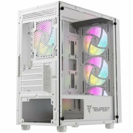 Caja Semitorre ATX Tempest Rampart Blanco