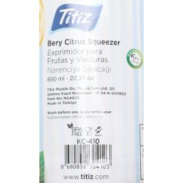 Exprimidor de limón 660 ml vidrio - Titiz (24 Unidades)