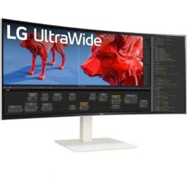 LG 38BR85QC-W Monitor 38" UltraWide Quad HD+ 3840x1600 Nano IPS 1ms 144Hz con USB-C y KVM Blanco