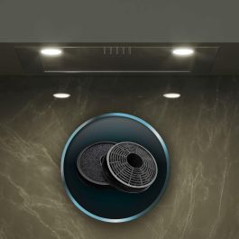 Campana Convencional Cecotec Bolero Flux IM 523500 Inox B 350 m3/h