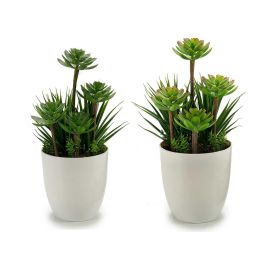 Ibergarden Maceta Garden Redonda, Verde o Blanco, 14x30x14 cm (8 Unidades) Precio: 42.50000007. SKU: S3600673