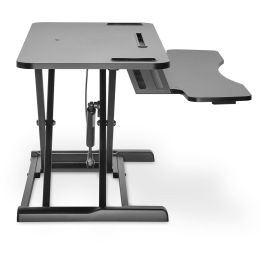 Digitus DA-90380-1 Módulo Adicional Ergonómico para Escritorio Ajustable en Altura Independiente Negro
