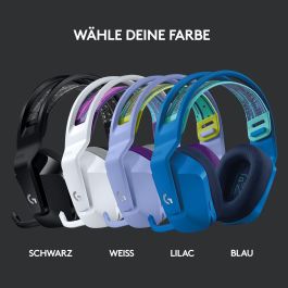 Logitech Auricular con Micrófono G733 LIGHTSPEED Inalámbrico, 29h Batería, RGB LIGHTSYNC