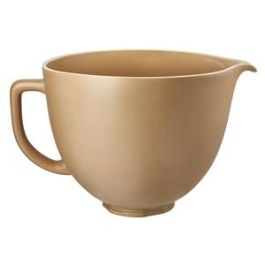 Kitchenaid 5KSM2CB5PFC Bol de Cerámica Fired Clay - Apto Microondas, Horno, Congelador y Lavavajillas, Ligero con Pico Vertedor y Asa Precio: 101.79000007. SKU: B15BJJAECP