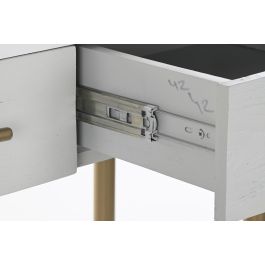 Recibidor DKD Home Decor Blanco Dorado 90 x 45 x 74 cm Recibidor DKD Home Decor Blanco Dorado 90 x 45 x 74 cm