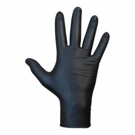 Guantes de nitrilo JUBA Agility Grip Negro Sin polvo 50 Unidades Precio: 7.69000012. SKU: S7924871